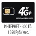 Сим-Карта Теле2 (Tele2) - Интернет 300 Гб. - 1390 Руб.