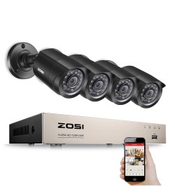 Комплект видеонаблюдения ZOSI 8CH HD-TVI 720P / 1080N